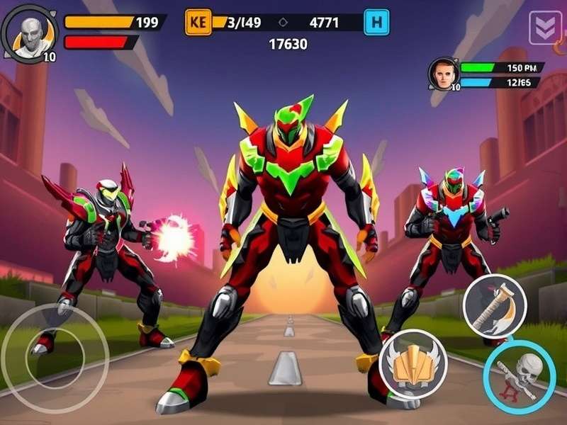 Kol Robo Siege Invader Battle Scene